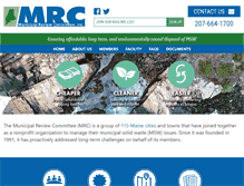 Tablet Screenshot of mrcmaine.org